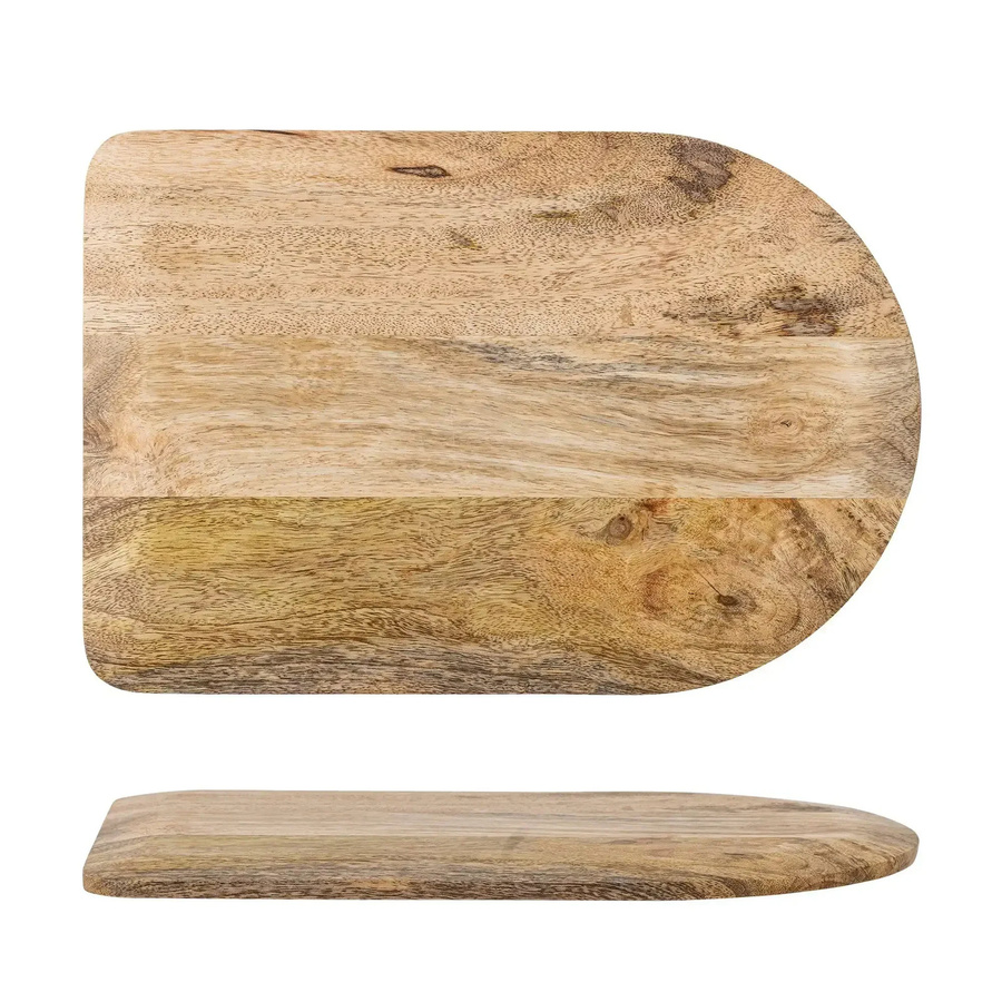 Bloomingville Schneidebrett Pirjo aus Mangoholz in Natur, Breite: 30 cm - Bild 1