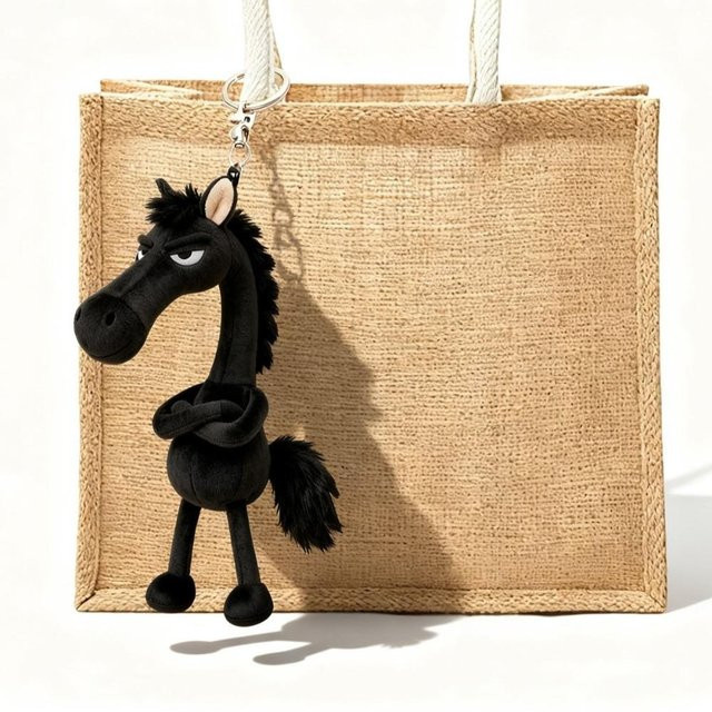 Yiran toy Schlüsselanhänger, Plüsch, Pferd, Damen, Unisex - Bild 1