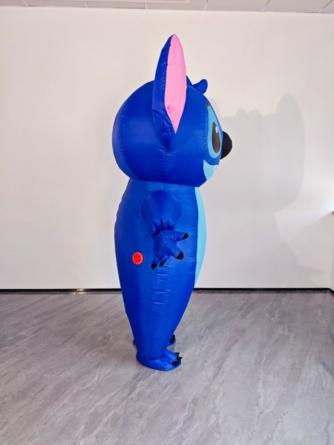 Potdemiel Stitch Aufblasbares Kostüm, Blau, Tiere - Bild 1