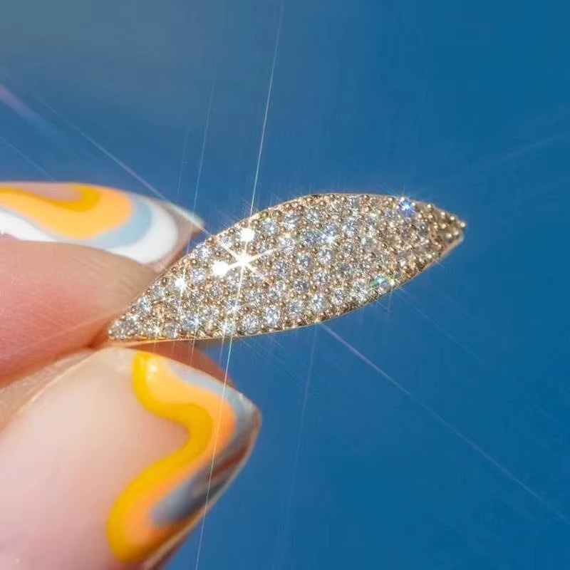 Huitan Ringe, Zirkonia, Gold, Damen - Bild 3