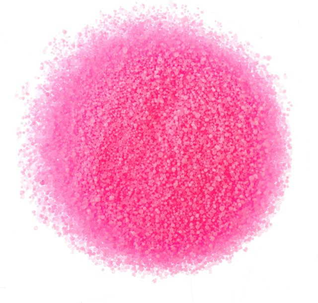 Glorex Kerzensand mit Docht in Rosa - Bild 1