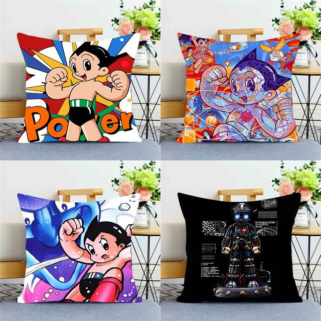 Astro Boy Kissenbezug mit Anime-Motiv, Mehrfarbig, B/B/H: 40 x 40 x 0 cm - Bild 1