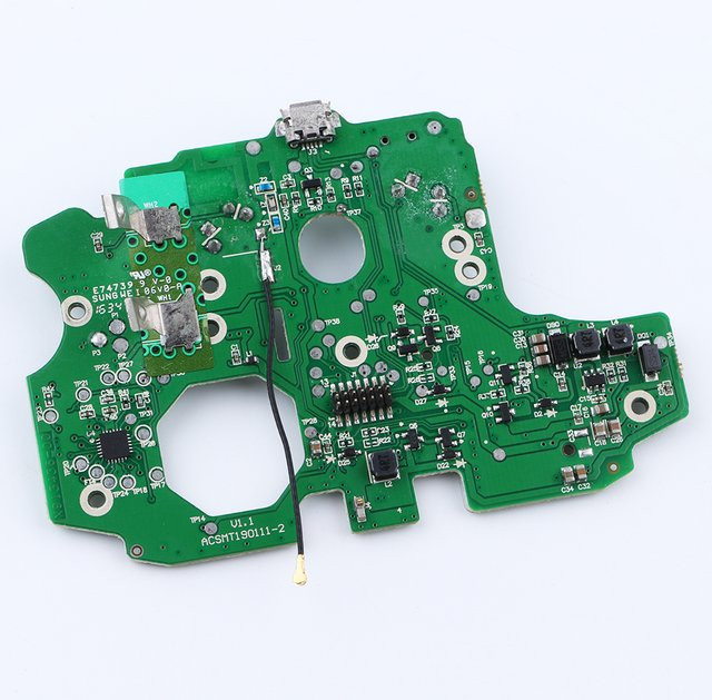 Microsoft Ersatzteil Motherboard für Xbox One S 1537 1708 Elite 1698 und Xbox Series X S Controller mit USB-C Port in Grün - Bild 1