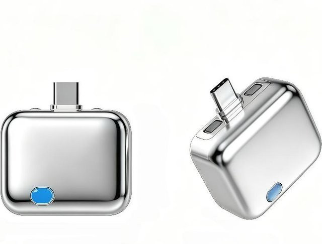 Smart Full Charge Self Cut Adapter A1 mit 140W USB-C Überladeschutz in Silber - Bild 1