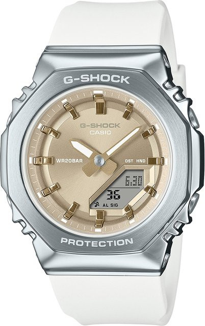 Casio G-Shock Armbanduhr, Quarz, Edelstahl, 40 mm, Damen, 20 ATM - Bild 1