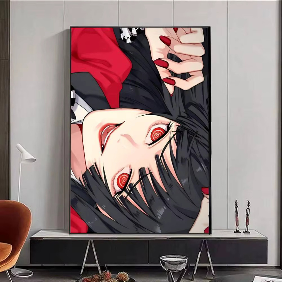 Selbstklebender Anime K-Kakegurui Manga-Poster aus Papier in Mehrfarbig - Bild 5