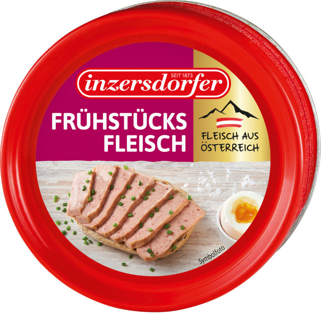 Inzersdorfer Frühstücksfleisch 125 g - Bild 1
