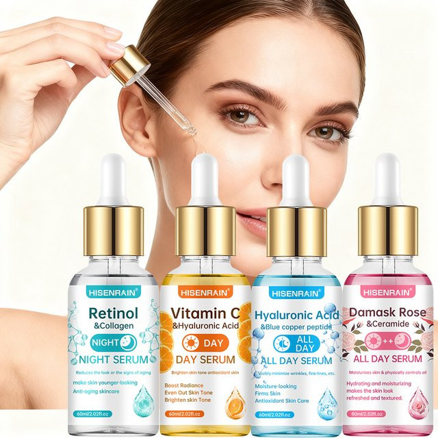 HISENRAIN ACHS Hautpflege-Geschenkset, Anti-Aging Gesichtsserum, Damen - Bild 1