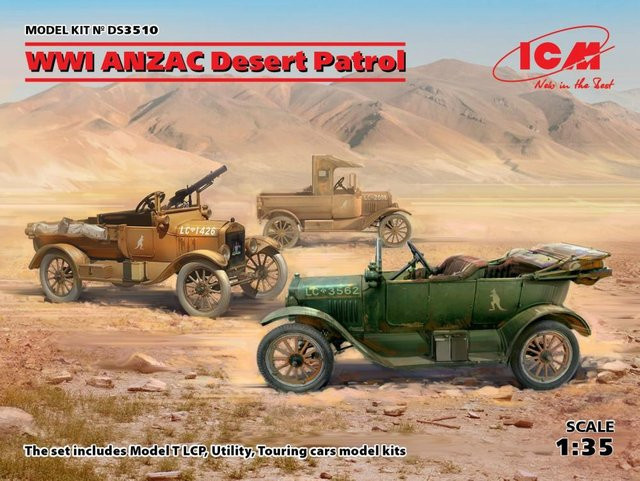 ICM WWI ANZAC Desert Patrol, Fahrzeuge - Bild 1