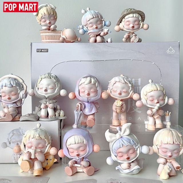 POP MART Skullpanda Die Wärme Serie Blind Box Anime Action Figure Spielzeug für Mädchen - Bild 1