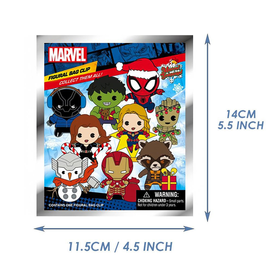 Marvel Avengers 3D Figur Blind Box Schlüsselanhänger - Bild 5