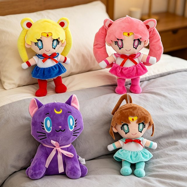 Bandai Sailor Moon Plüschtiere, Tsukino Usagi Kaiou Michi, Plüsch / Textil - Bild 1