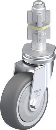 Blickle LRA-PATH 75KF-E04 Lenkrolle in Grau mit 75 mm Rad-Durchmesser und 75 kg Tragfähigkeit - Bild 1