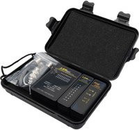 Digitus DN-14001-1 Netzwerktester und Kommunikationskabeltester für Ethernet/LAN in Schwarz - Bild 2