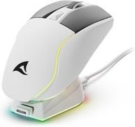 Sharkoon SKILLER SGM50W Gaming-Maus in Weiß mit Bluetooth und 6400 DPI - Bild 1