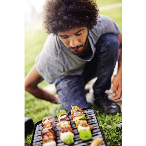 Weber Gasgrill Go-Anywhere in Schwarz mit Piezo-Zündung und Tragegriff - Bild 4
