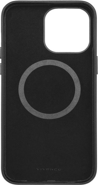 Vivanco Mag Classic Cover Handyhülle für iPhone 14 Pro Max mit Magnetic Wireless Charging Support in Schwarz - Bild 1