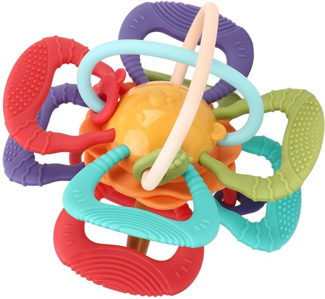 Manhattan Toy Fishine Beißring Bunt / Mehrfarbig Kunststoff - Bild 1