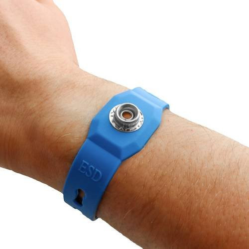 Antistat ESD-Handgelenkband Blau 066-0067 - Bild 1