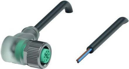 Pepperl+Fuchs 223115 Sensor-Aktor-Steckverbinder, konfektioniert, 3-polig, Schwarz, Länge: 10 m - Bild 1