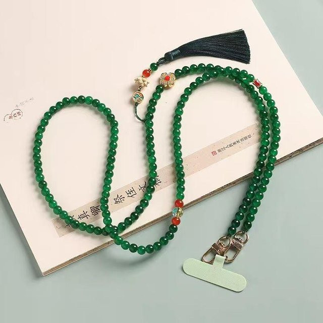 Chose One Umhängehandykette mit Quaste, Damen - Bild 1