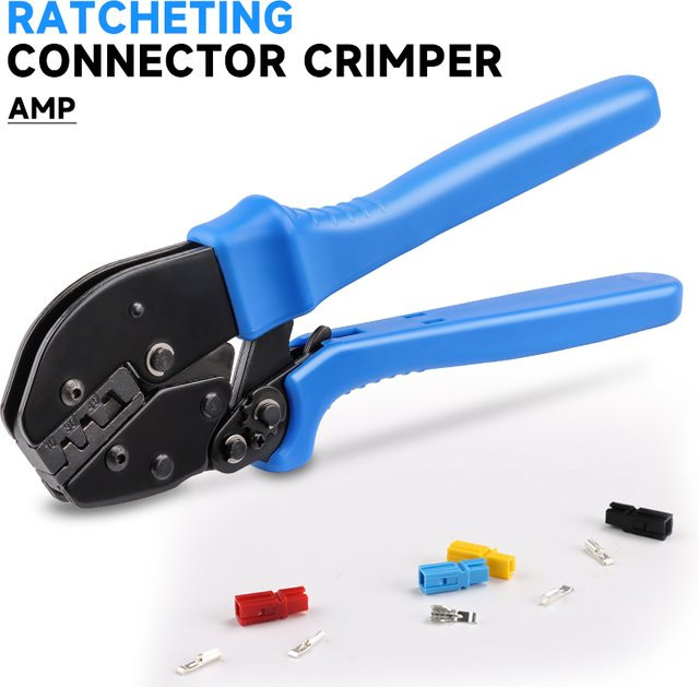 YEFYM Powerpole Terminal-Crimper und YFL-1545 Crimpwerkzeuge für Anderson AMP 15 30 45 Steckverbinder in Blau - Bild 1