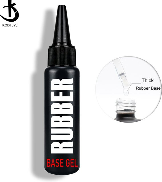 KODI JYJ Rubber Base Gel, 30 ml, Semi-permanenter Nagel-Unterlack - Bild 1