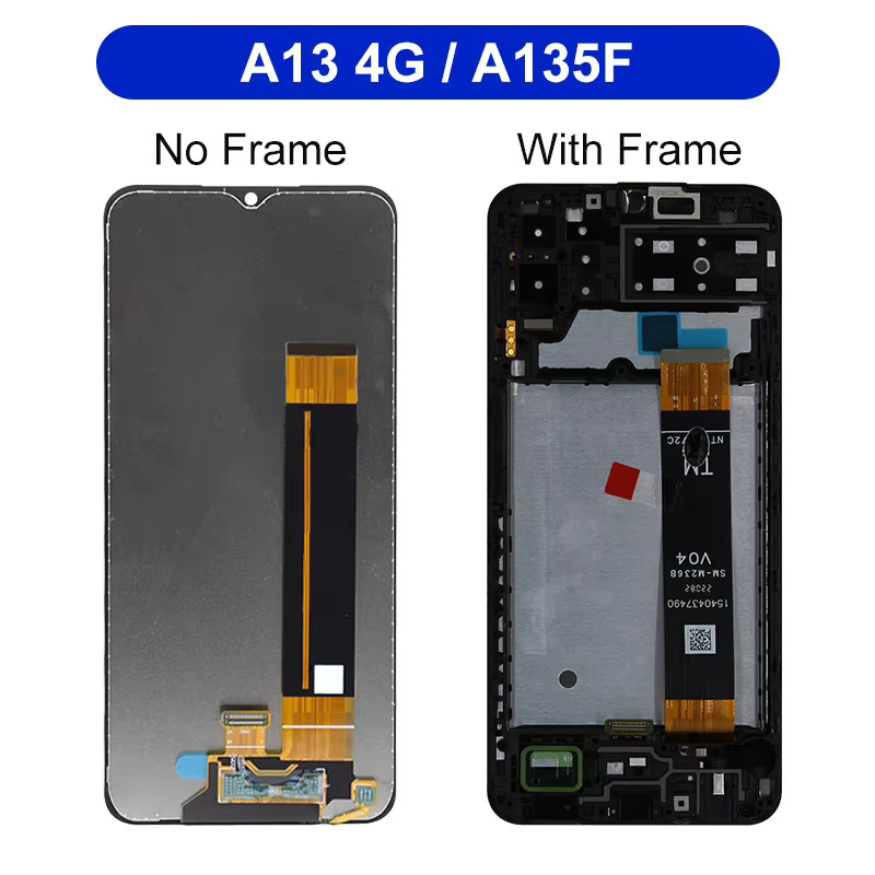 Samsung Galaxy A13 4G und A13 5G LCD Display mit Touchscreen Digitizer in Schwarz für SM-A135M SM-A135F SM-A136U SM-A136W - Bild 3