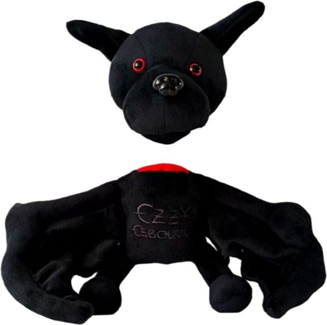 MIAOOWA Ozzy Osbourne Fledermaus-Plüsch, Schwarz - Bild 1