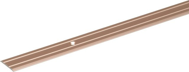GAH Alberts Bodenausgleichprofil Aluminium Bronze, B/H/L: 25 mm x 1,8 mm x 2.000 mm - Bild 1