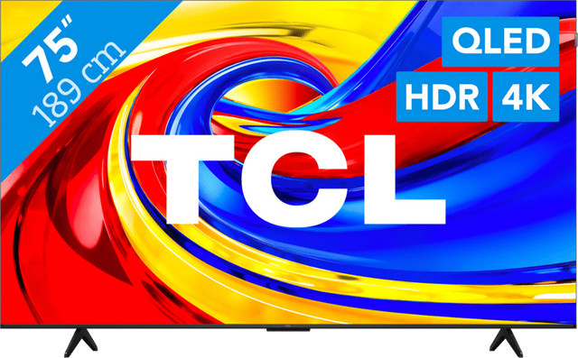 TCL QLED 75 Zoll P79L (2026) 4K UHD Smart TV in Schwarz - Bild 1