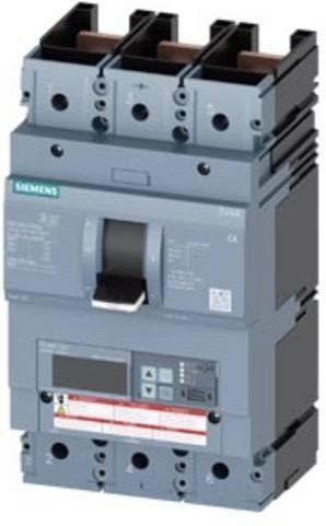 Siemens 3VA6325-8KQ31-0AA0 Leistungsschalter in Grau mit einem Einstellbereich von 100 - 250A und einer maximalen Schaltspannung von 600 V/AC - Bild 1