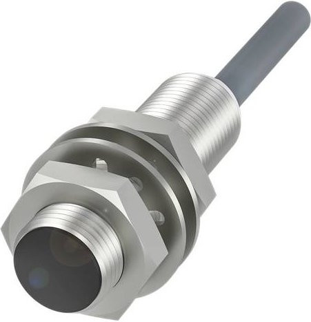 Balluff Induktiver Näherungsschalter BES M12MG-GOC30B-BV02 BES024L bündig, Farbe Silber, Durchmesser: 12 mm, Länge: 43 mm - Bild 1