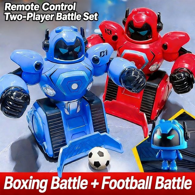 JJRC RC Roboter Boxen Fußball, ferngesteuerter Roboter, Doppelkampf - Bild 1