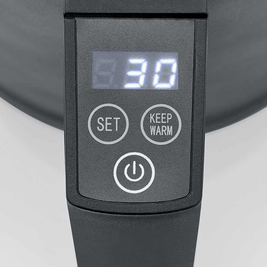 Severin Wasserkocher WK 3483 Cool-Touch in Schwarz und Silber mit 1,7 l Fassungsvermögen - Bild 3