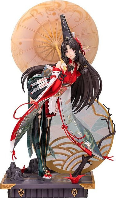 NARAKA BLADEPOINT Tsuchimikado Kurumi Onmyouhime Anime-Figur von Nippon Collectibles, bemalt Fertigfigur aus Kunststoff, Maßstab 1/7 - Bild 1