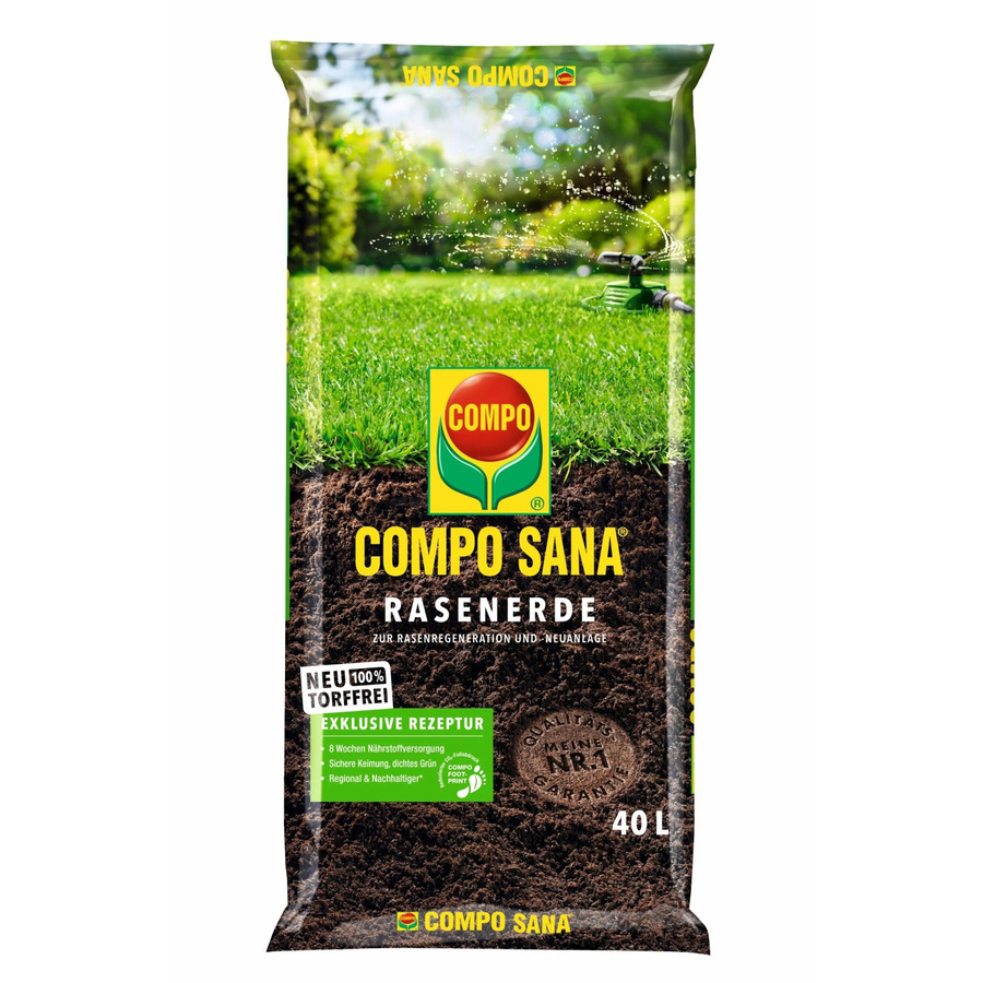 Compo Sana Rasenerde torffrei mit Quarzsand - Bild 2