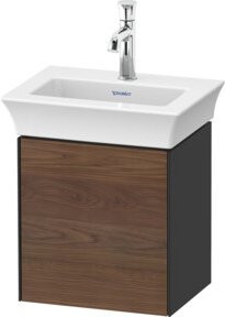 Duravit Waschtischunterschrank White Tulip in Weiß, Wandmontage, Hochglanz, B/T: 38,4 x 29,8 cm - Bild 1