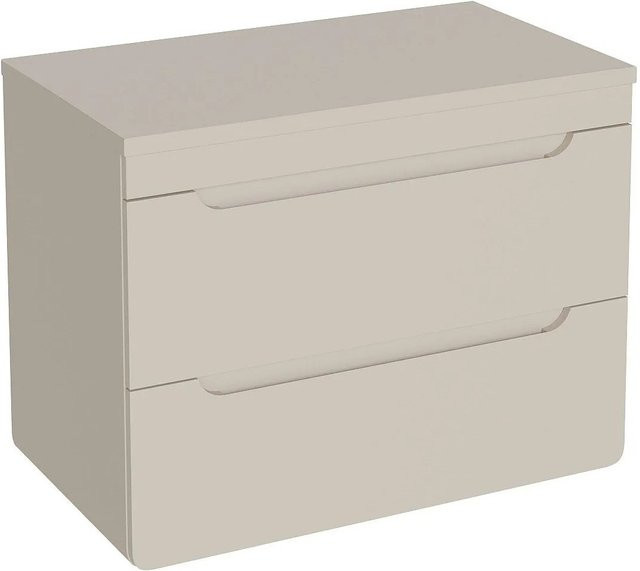 Waschbeckenunterschrank Aruba von Vente-unique in Beige, B/T/H: 80 x 46 x 59 cm - Bild 1