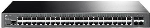 TP-Link JetStream SG3452 Gigabit Managed Switch mit 48x RJ-45 und 4x SFP Ports in Schwarz - Bild 2