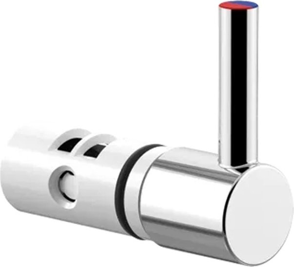 Delabie Mischhebel Standard für Standmontage mit kompaktem Armkörper in Silber - Bild 1