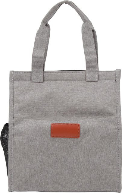 Wasserdichte Fishine Lunch-Isoliertasche mit Aluminiumfolie und Fächern in Grau - Bild 1