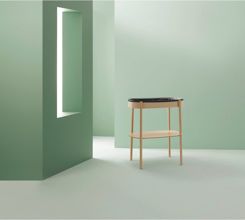 Stokke Sleepi Wickeltisch aus Buche mit abnehmbarer und waschbarer Wickelauflage