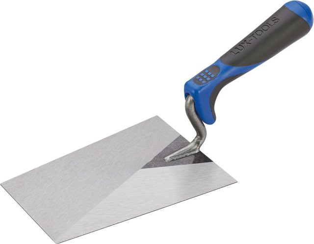 LUX-TOOLS Stuckateurkelle aus Edelstahl in Silber, Breite: 18 cm - Bild 1