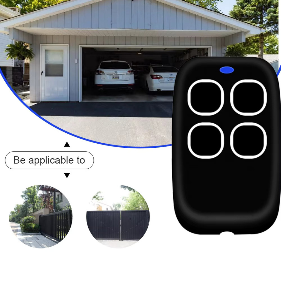 Scimagic-RC Universal Garagentor Fernbedienung Duplikator Multi-Frequenz Code Grabber Klon in Schwarz - Bild 4