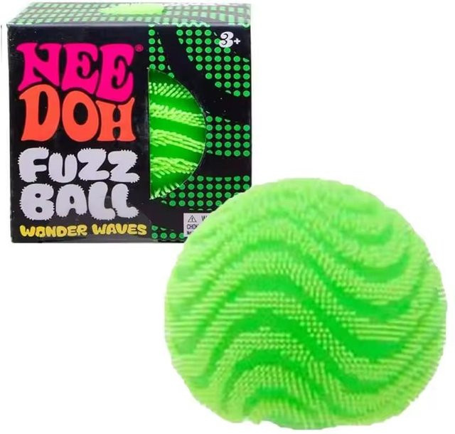 NeeDoh Fuzz Ball Wonder Waves, Sensorisches Knetspielzeug, grün - Bild 1