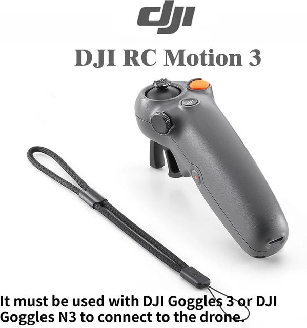 DJI RC Motion 3 Bewegungssteuerung für Goggles 3 in Grau, kompatibel mit Neo 2 und Avata 2 - Bild 1