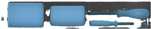 Hazet Schaumstoffeinlage 163-455L in Blau - Bild 1