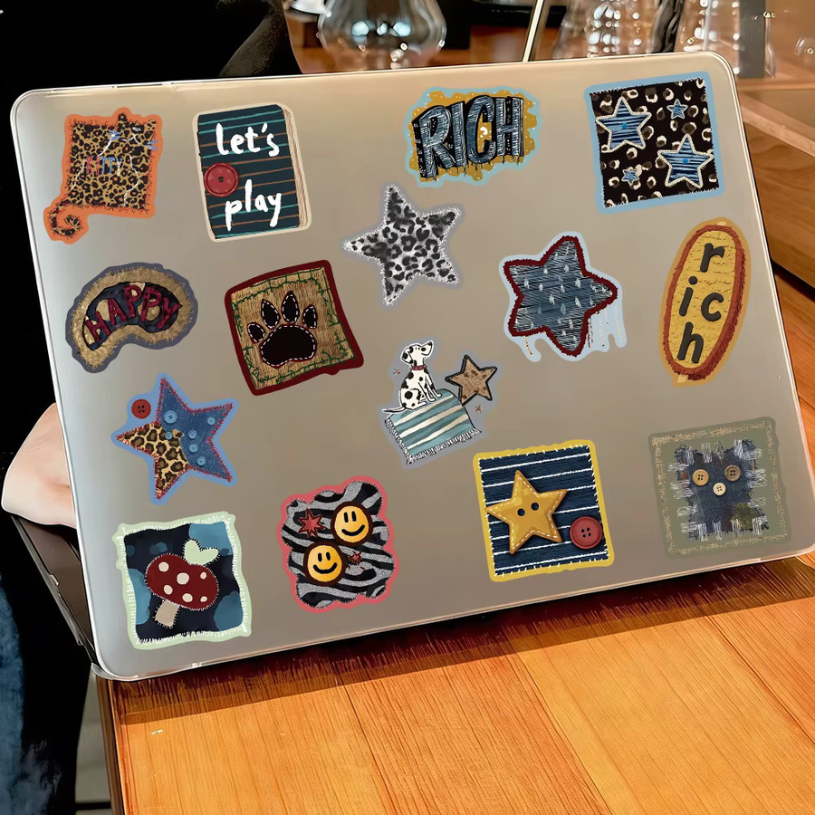 PickJoy Amerikanische Straßen-Graffiti-Aufkleber, 50-teiliges Set, multicolour - Bild 3