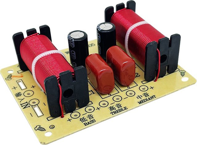 Aideepen 150 W 3-Wege-HiFi-Lautsprecher-Frequenzteiler Audio-Crossover-Filter in Multicolour - Bild 1